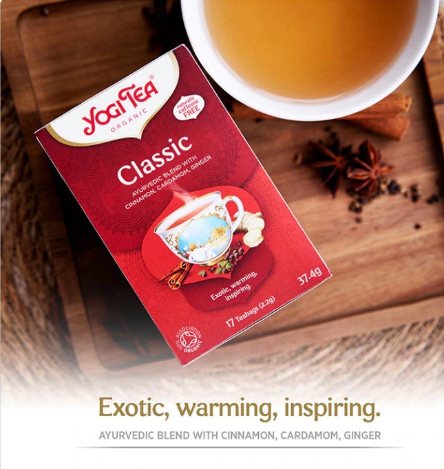 Yogi Tea Βιολογικό Κλασικό Τσάι 17 Φακελάκια